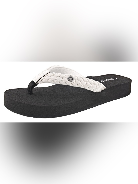 Cobian Shoes - Cobain Braided Bounce Best Flip Flops High Arch